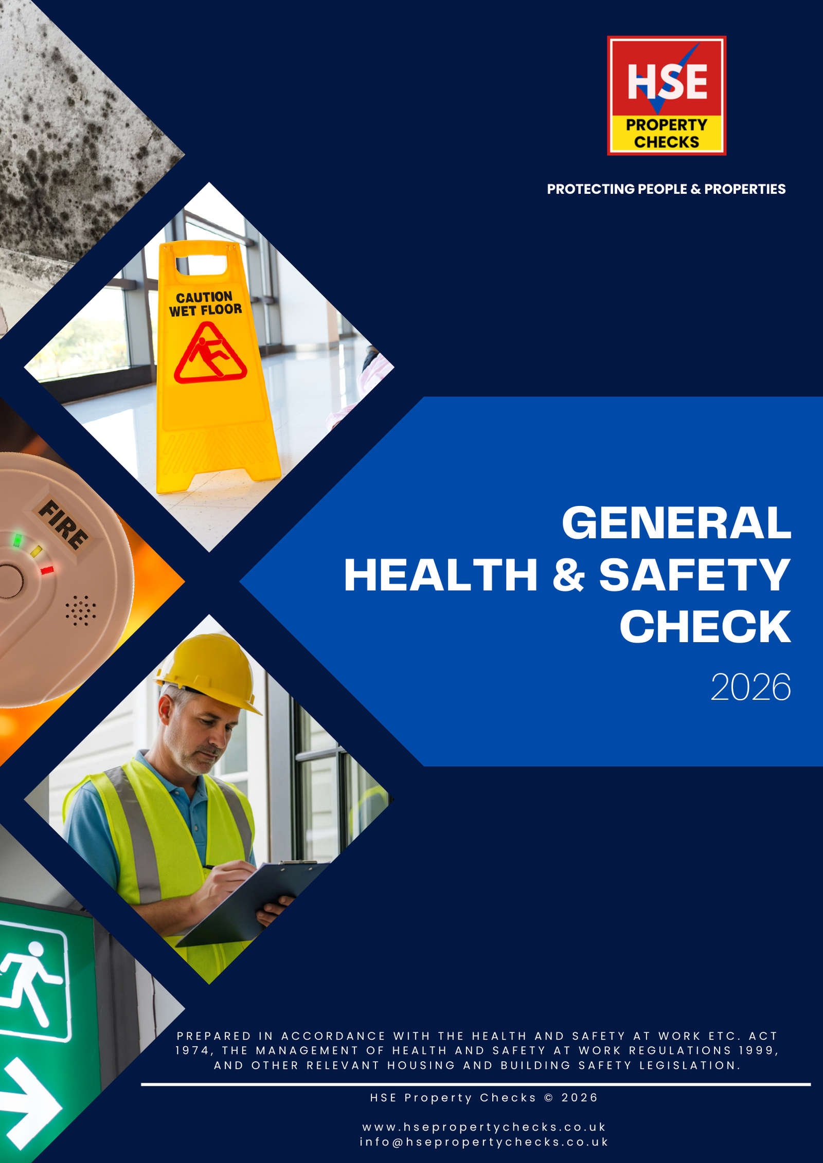 General Health and Safety Check — Cover
